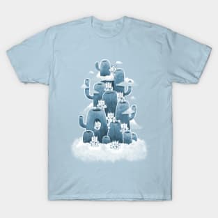 Tiger Cactus Tree in Heaven T-Shirt